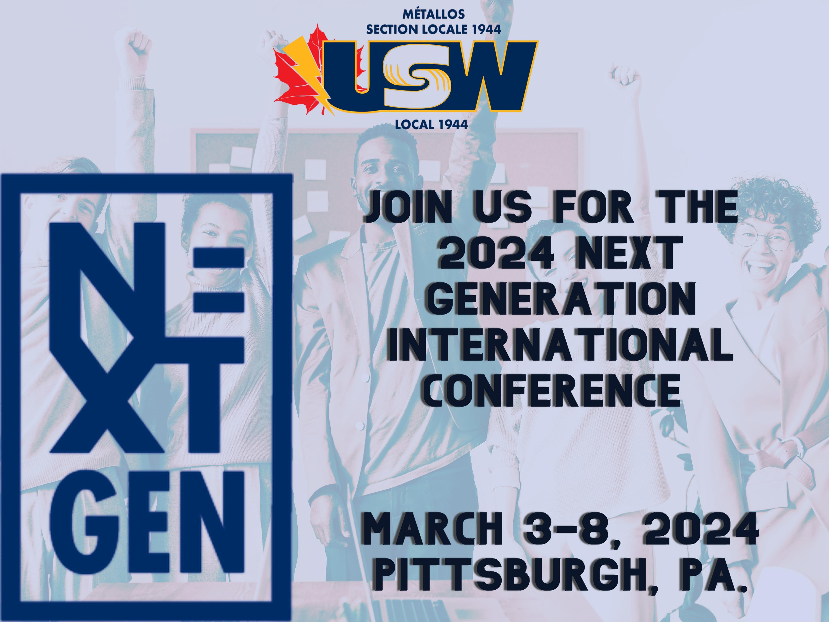 2024 Next Generation International Conference - Call for registrations ...
